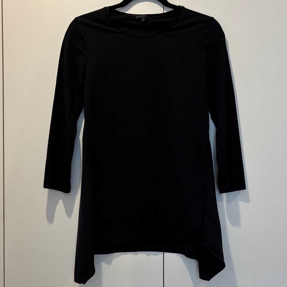 COS Black Long Sleeve Women's Top
